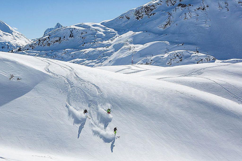 Apart Silberspitze Apartman Zams Kültér fotó